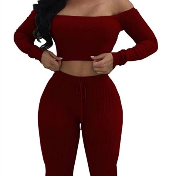 2 piece off shoulder set - Picture 3 of 5